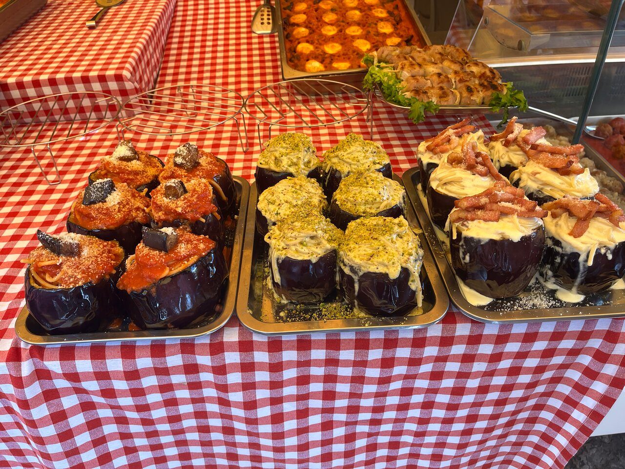 Palermo cooking class and Capo Market tour making arancine and cannoli